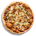 Chicken Frenzy Pizza (chicken, Mushrooms, Onions) 